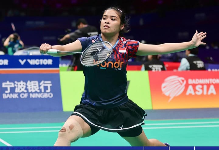 Gregoria Mariska ke perempat final.