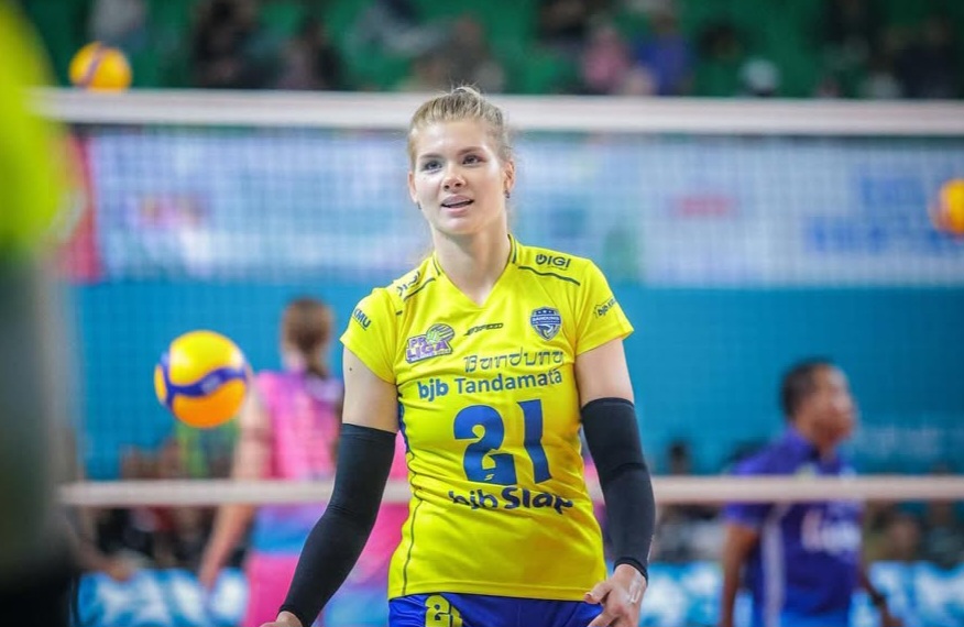 The Bulls juga resmi mengontrak Hanna Davyskiba, outside hitter asal Belarusia.