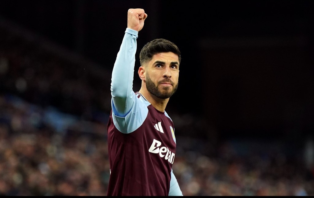 Marco Asensio, pemain PSG yang dipinjamkan ke Aston Villa.