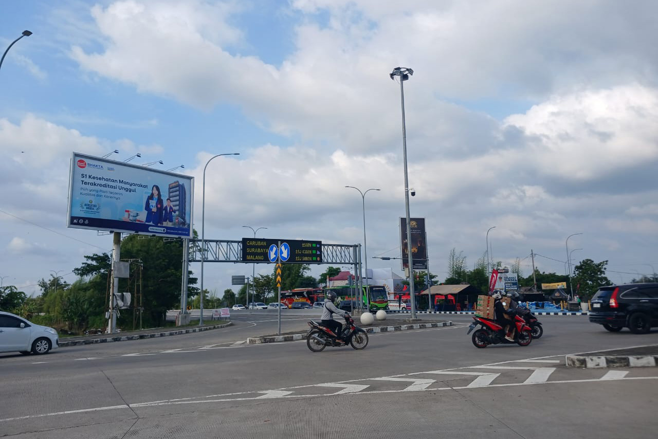ILUSTRASI: Simpang empat Exit Tol Dumpil menjadi salah satu ruas jalan yang kerap terjadi kecelakaan selama arus mudik dan balik lebaran.