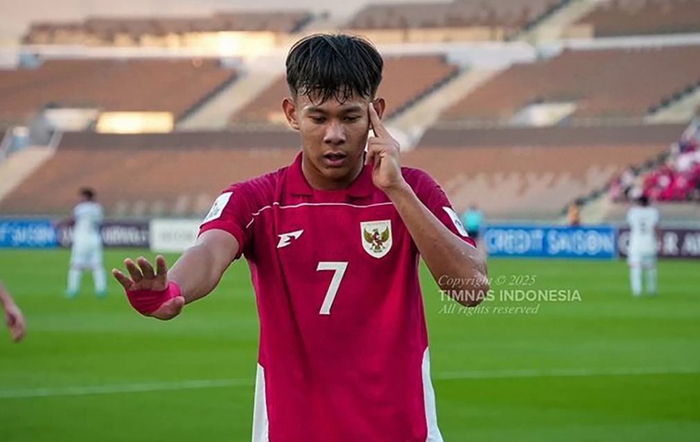 Zahaby Gholy, pemain Persija saat ini membela timnas Indonesia U17.
