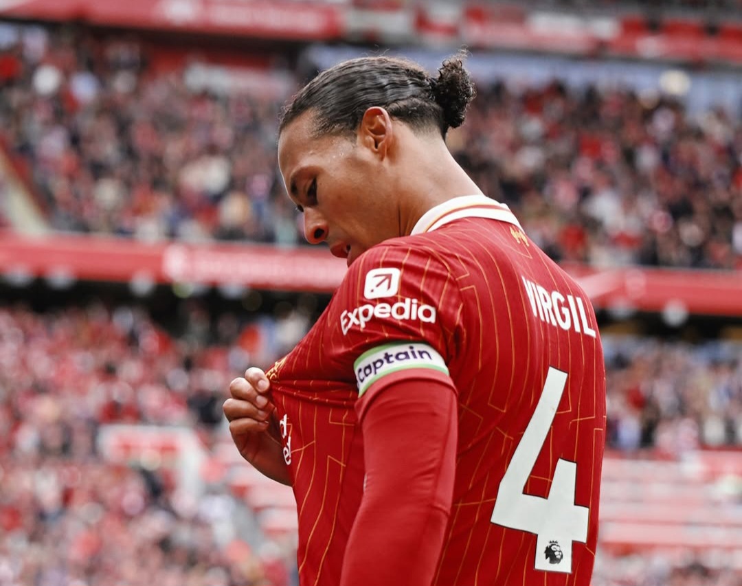 Virgil Van Dijk mencetak satu gol di pengujung laga.