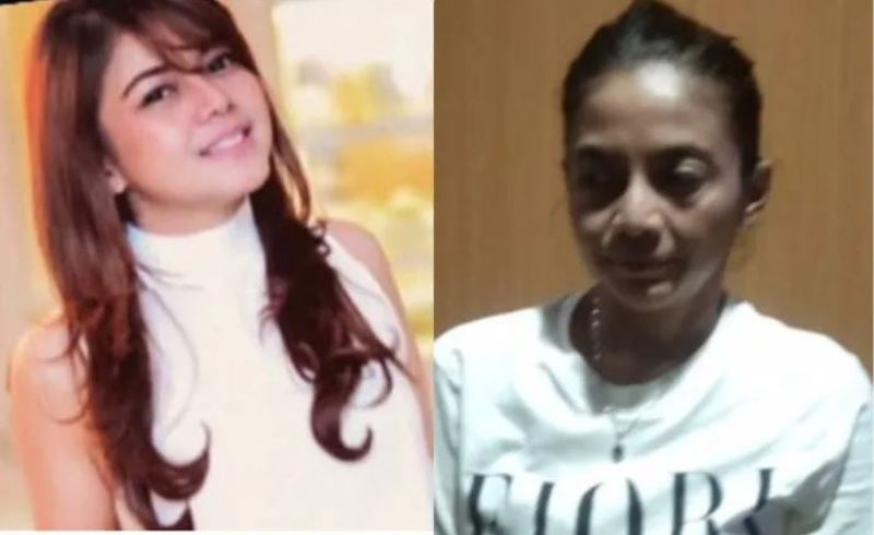 Sekar Arum Widara, tersangka peredaran uang palsu.