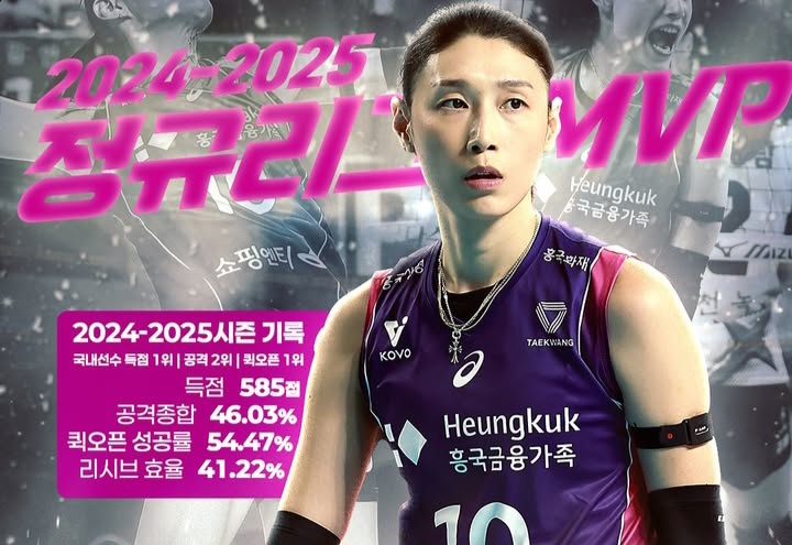 Kim Yeon Koung borong penghargaan.