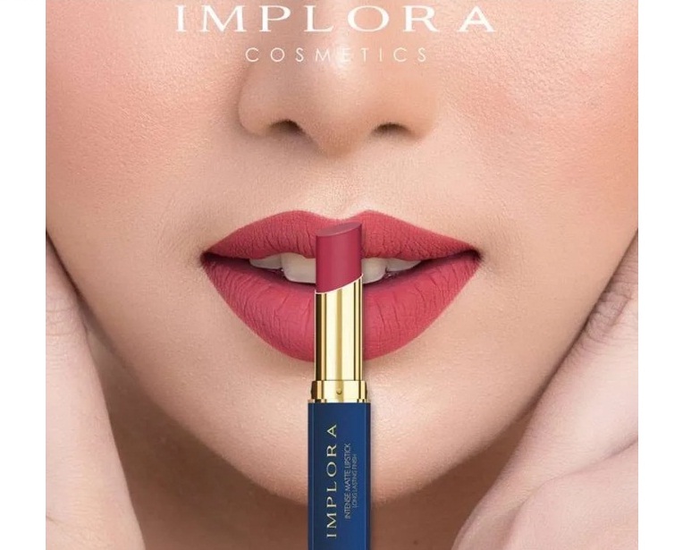 Rekomendasi lipstik matte di bawah Rp 50 ribu ada merek Implora.