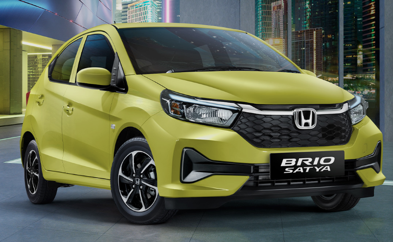 Honda Brio Satya. Pada Januari 2026, akhirnya meluncur Honda Brio Satya S CVT.