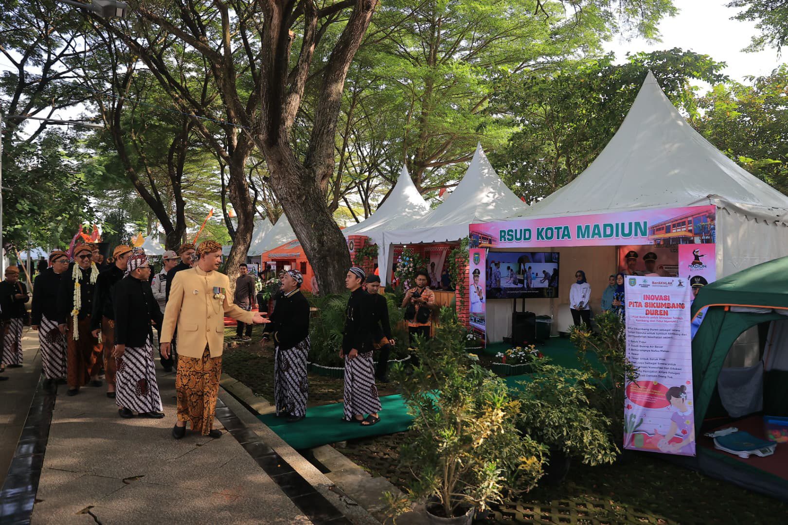 Kantor Keliling Wali Kota Madiun Maidi kini dibuka di Kecamatan Taman, lokasinya di Tamah Hijau Demangan.