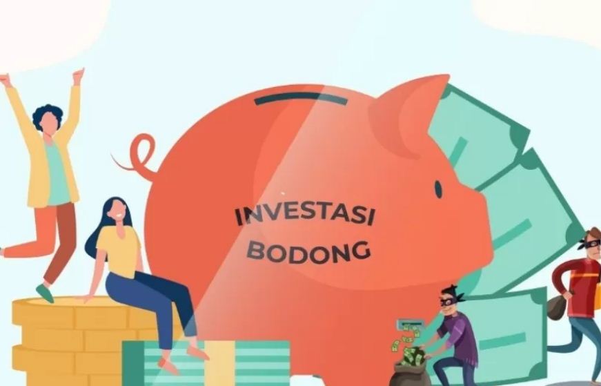Ilustrasi investasi bodong.