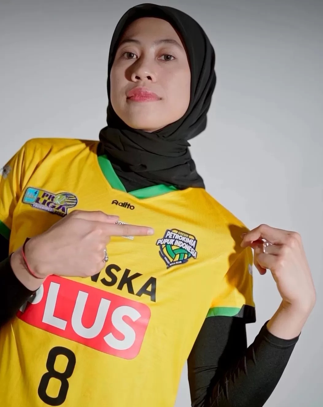 Megawati Hangestri ikut dalam rombongan Gresik Petrokimia berangkat ke Final Four Proliga 2025 seri Semarang.