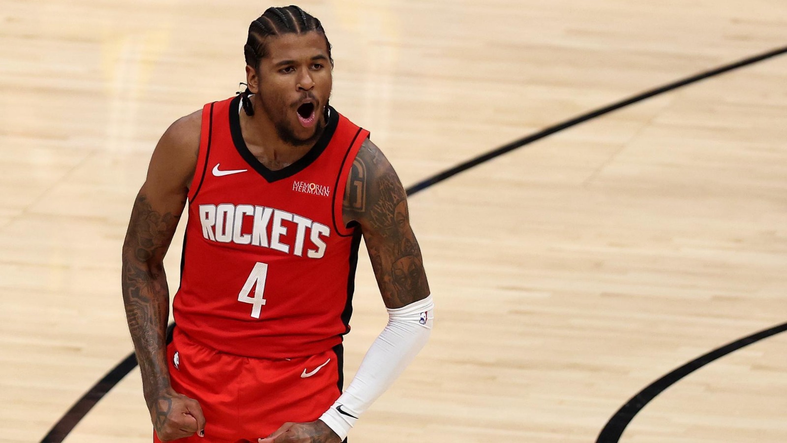 Houston Rockets menang di playoff NBA 2025.