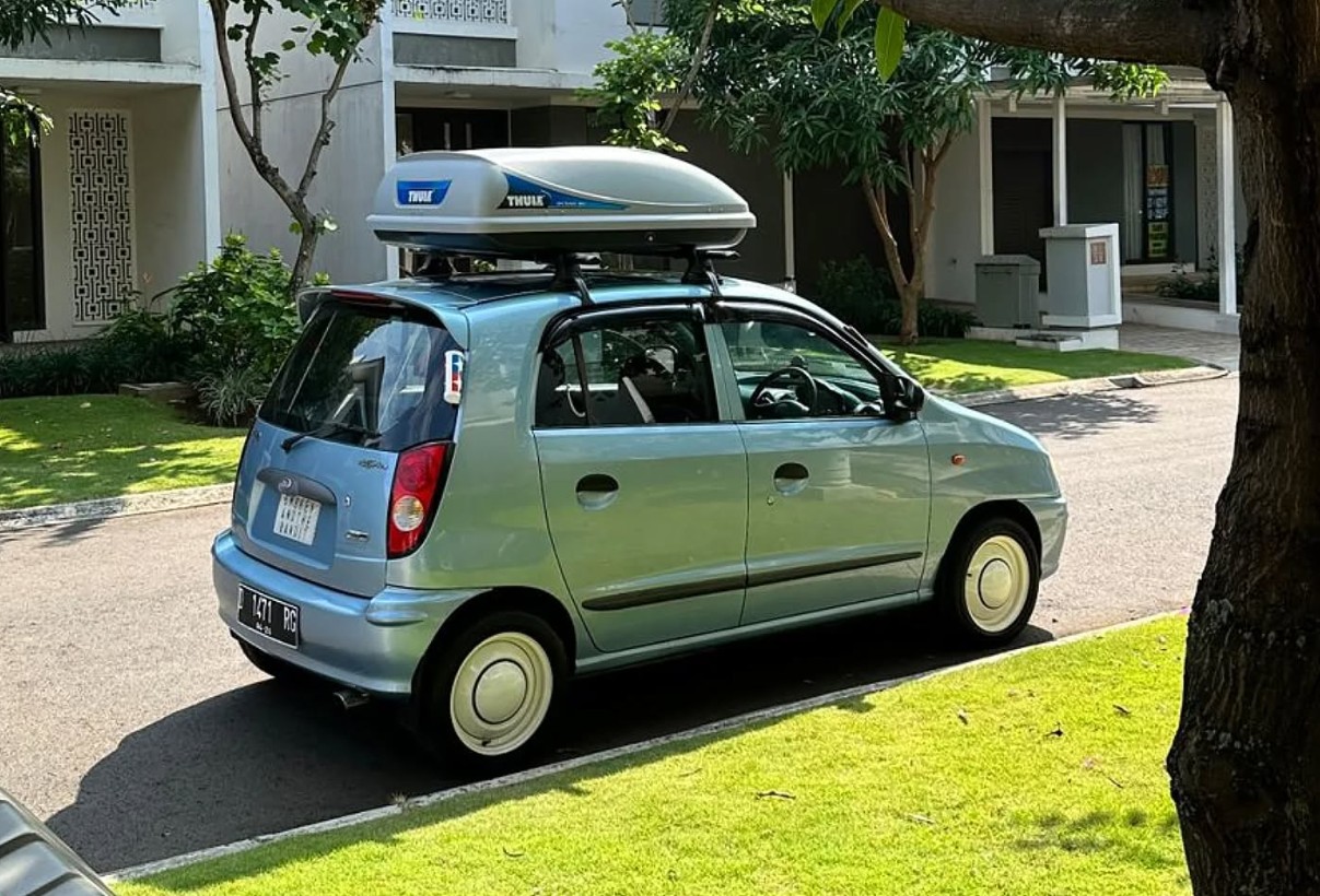 Kia Visto dimodif kei car JDM, tak kalah lucu dengan Suzuki Karimun.