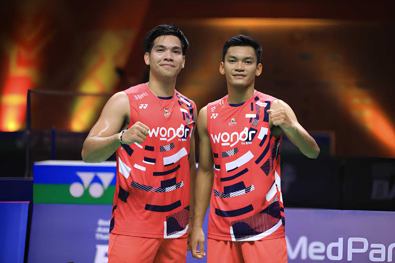 Fikri/Daniel pastikan kemenangan Indonesia 3-1.