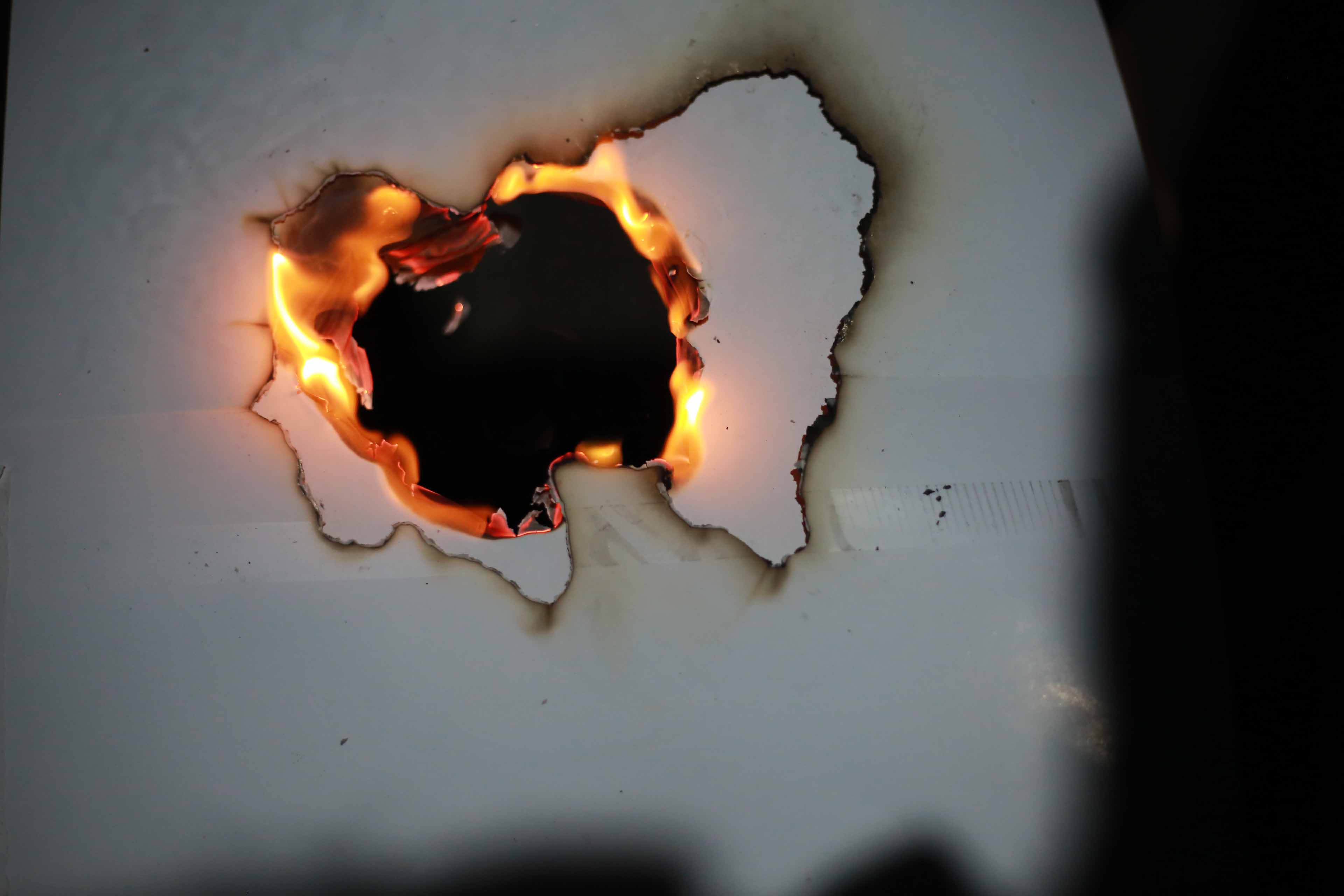 Ilustrasi kebakaran.