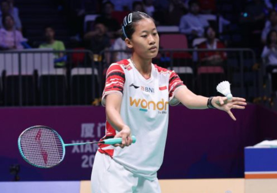 Putri Kusuma Wardani tampil gemilang, kalahkan Pornpawee Chochuwong.