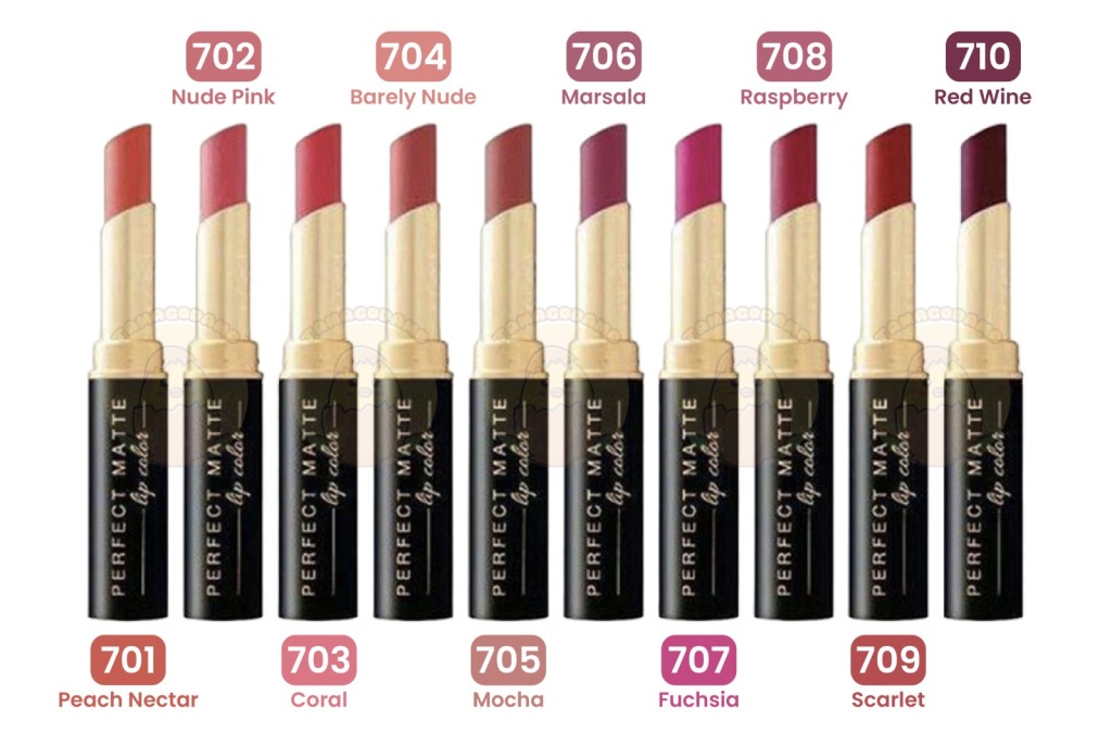 Ilustrasi rekomendasi lipstik matte Viva.