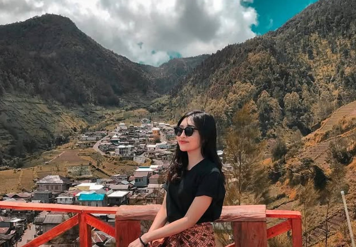 Pemandangan Highland Wonomulyo di Poncol, Magetan.