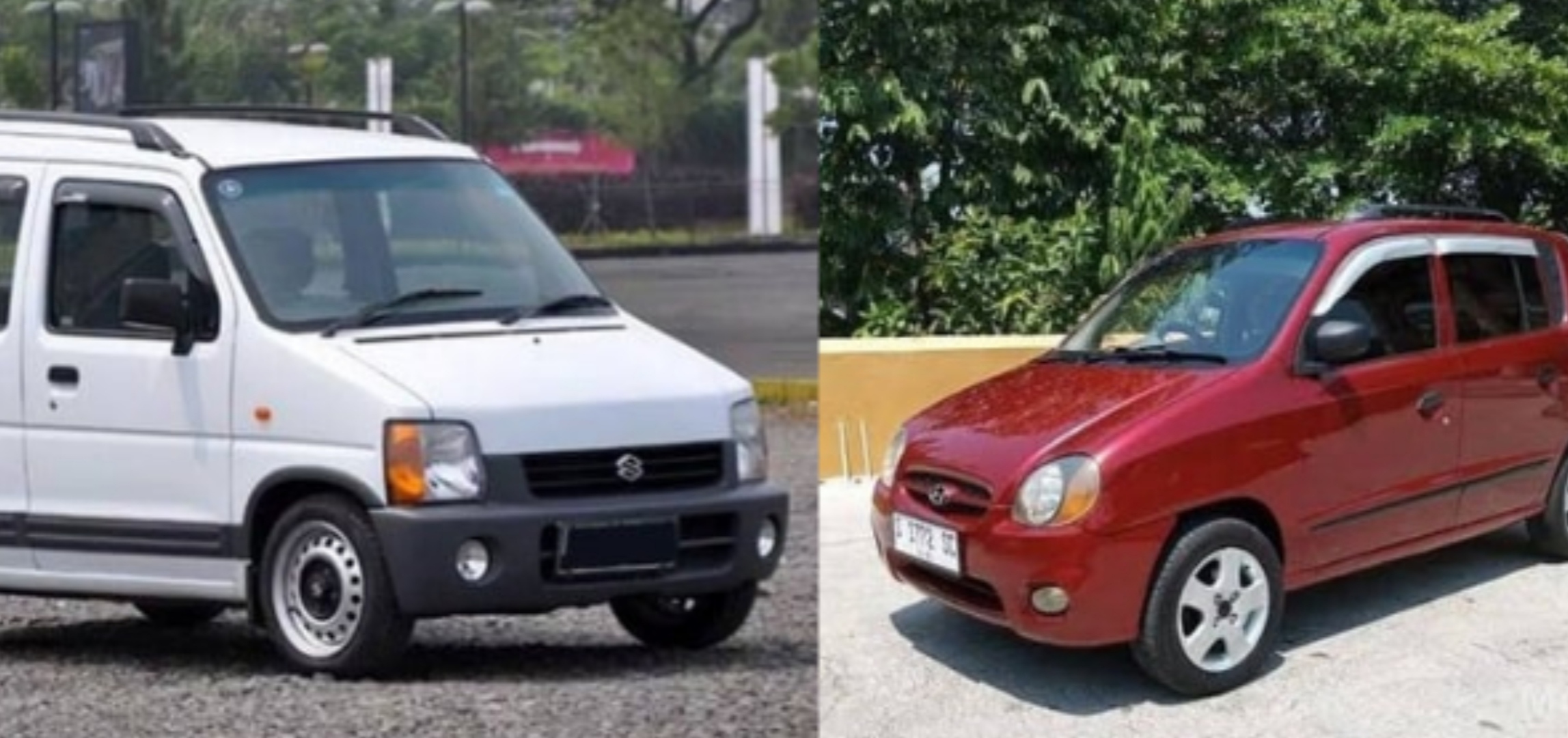 Suzuki Karimun dan Hyundai Atoz.