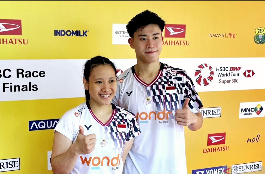 Debut Verrell Yustin/Lisa Ayu di Taiwan Open 2025 harus terhenti usai kalah dua gim.