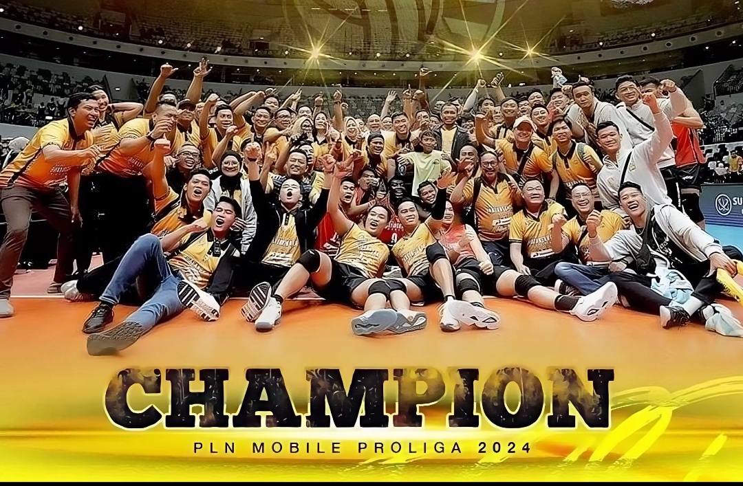 Jakarta Bhayangkara Presisi menjadi jawara Proliga 2024 dengan mengalahkan LaVani.