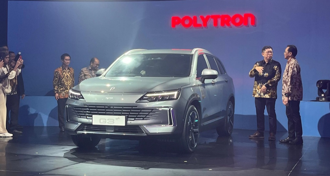 Polytron resmi luncurkan mobil listrik G3 dan G3+ dengan daya jelajah 402 km.