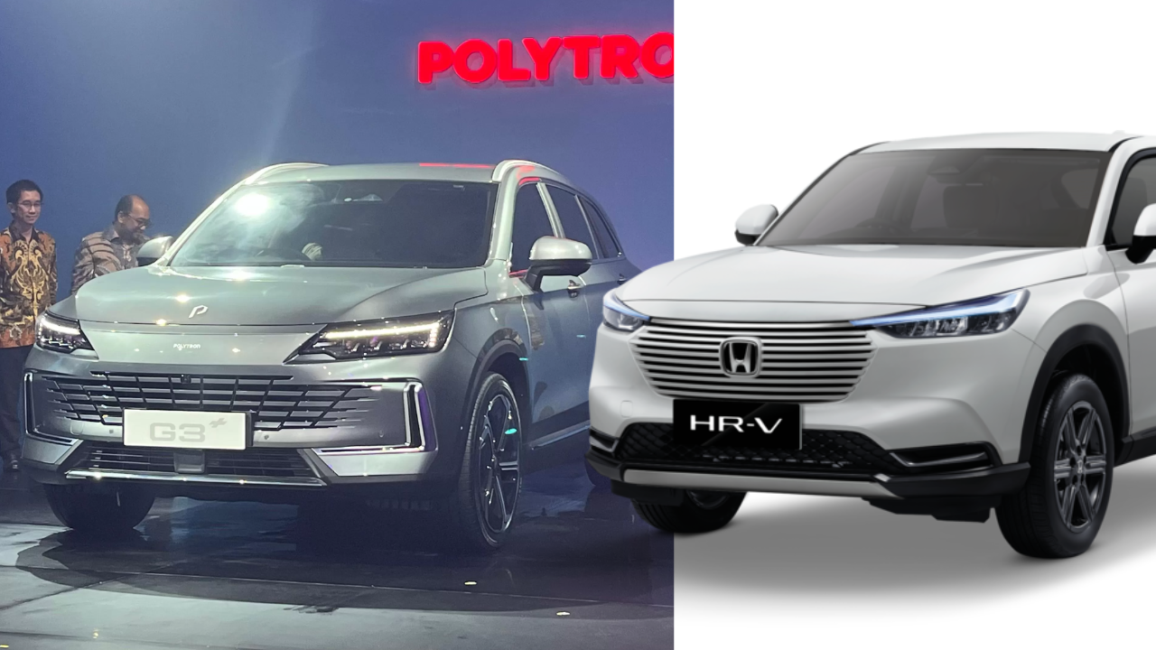 Polytron G3+ dan Honda HR-V&mdash;dua SUV beda zaman, sama-sama efisien tapi beda cara hematnya.