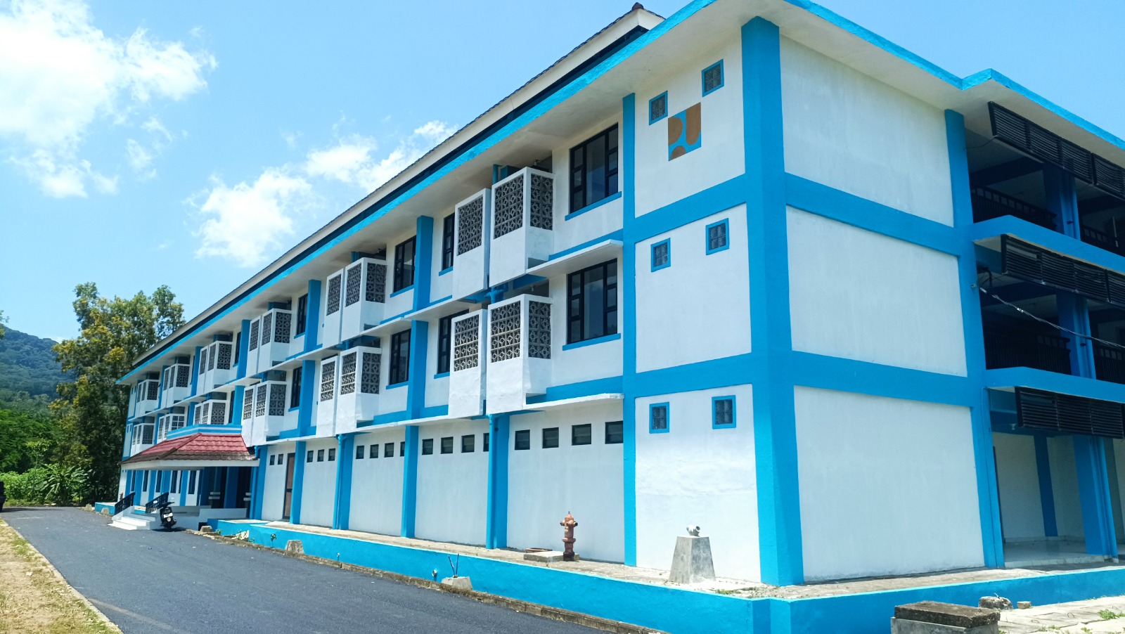 Bangunan Wisma Atlet di Pacitan akan digunakan sebagai fasilitas pendukung pembelajaran Sekolah Rakyat bagi ribuan anak dari keluarga kurang mampu. DOK RADAR PACITAN