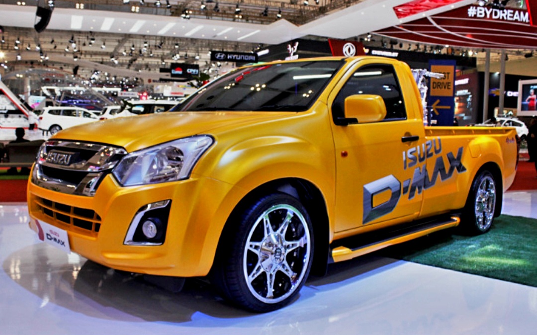 Isuzu D-Max, double cabin modifikasi.