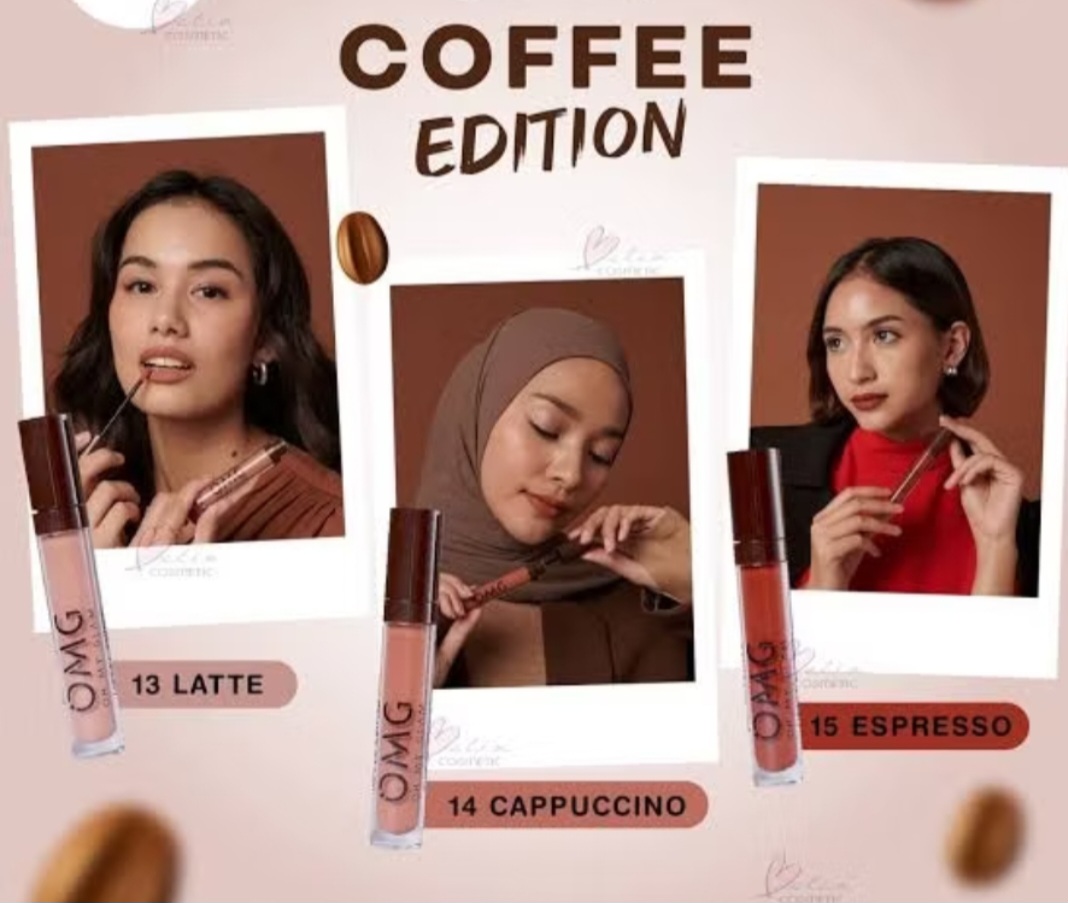 Ilustrasi rekomendasi lipstik aroma kopi salah satunya OMG.