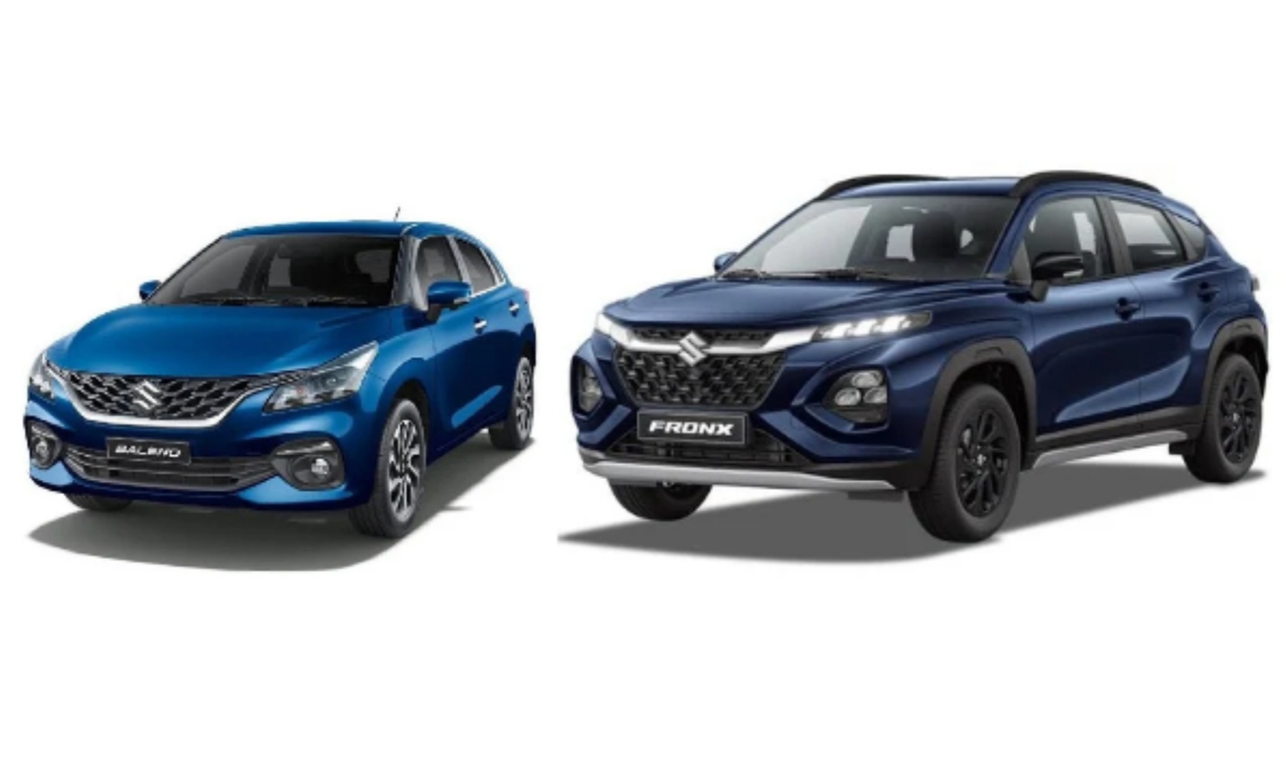 Fronx dan New Baleno, dua mobil andalan Suzuki.