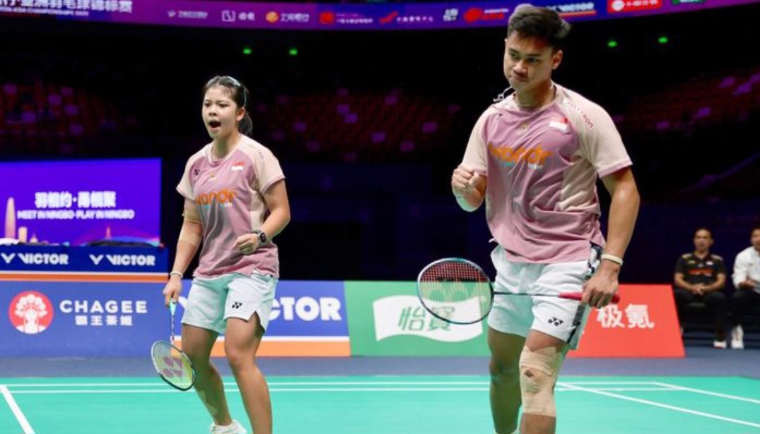 Ganda campuran Indonesia, Jafar Hidayatullah/Felisha Alberta Nathaniel Pasaribu.