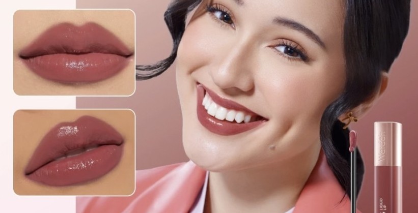 Ilustrasi rekomendasi lipstik glossy Wardah.