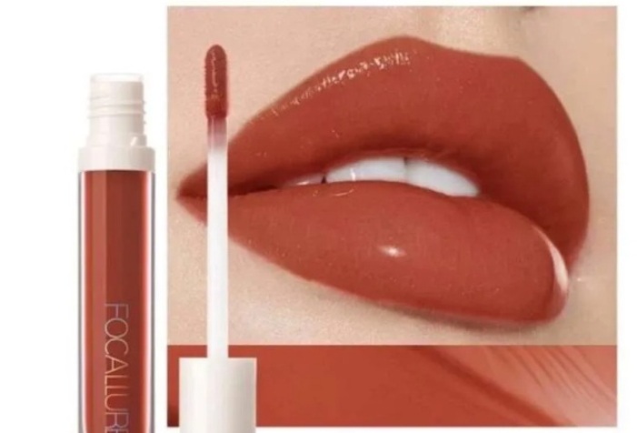 Ilustrasi rekomendasi lipstik Focallure glossy.