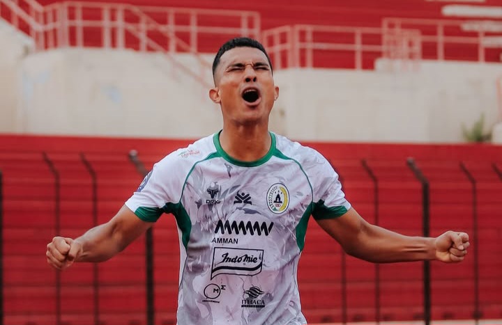 Gustavo Tocantins nyekor di babak 1.