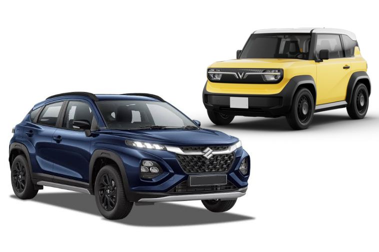 Perbandingan Suzuki Fronx dan VinFast VF3.