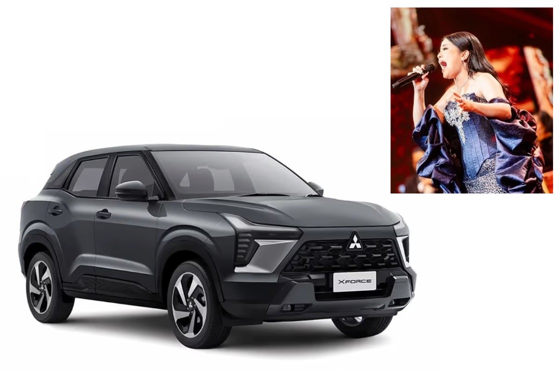 Juara Indonesian Idol 2025 Shabrina Leanor mendapat hadiah Mitsubishi XForce.