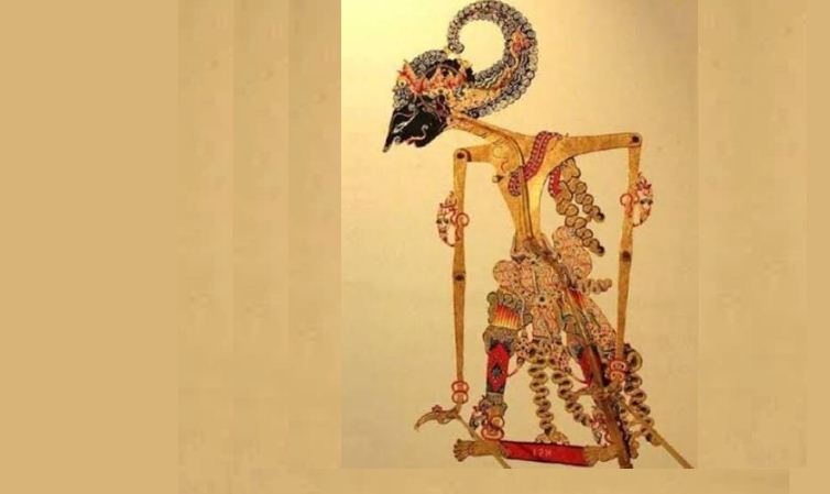 Ilustrasi lakon wayang Wijanarka Gugur