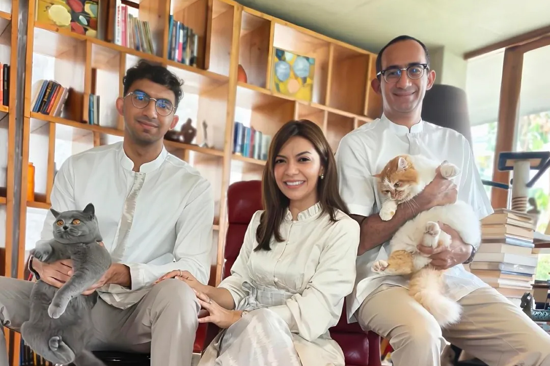 Potret kebersamaan keluarga harmonis Najwa Shihab yang saat ini tengah berduka atas kepergian sang suami&nbsp;Ibrahim Sjarief Assegaf.