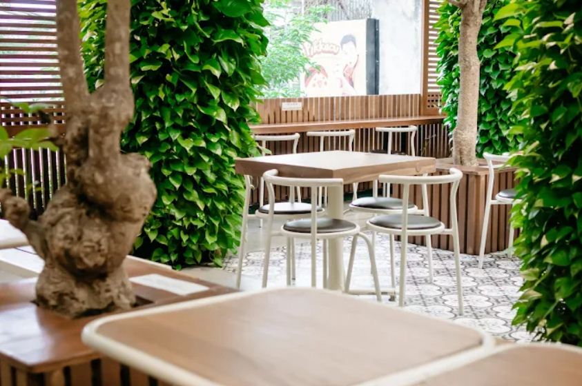 Hidjau Coffee di Jalan Ahmad Dahlan Jogja.