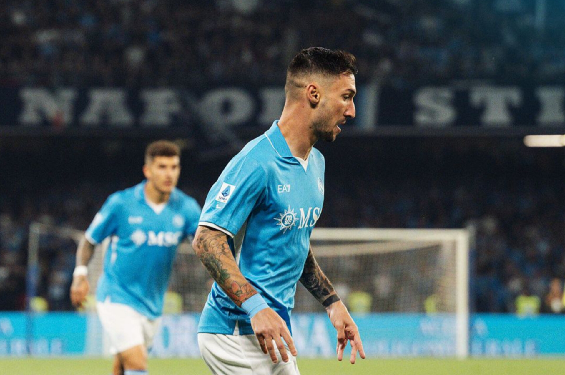 Napoli meraih Scudetto setelah mengalahkan Cagliari pada pekan terakhir Liga Italia. FOTO: TWITTER NAPOLI