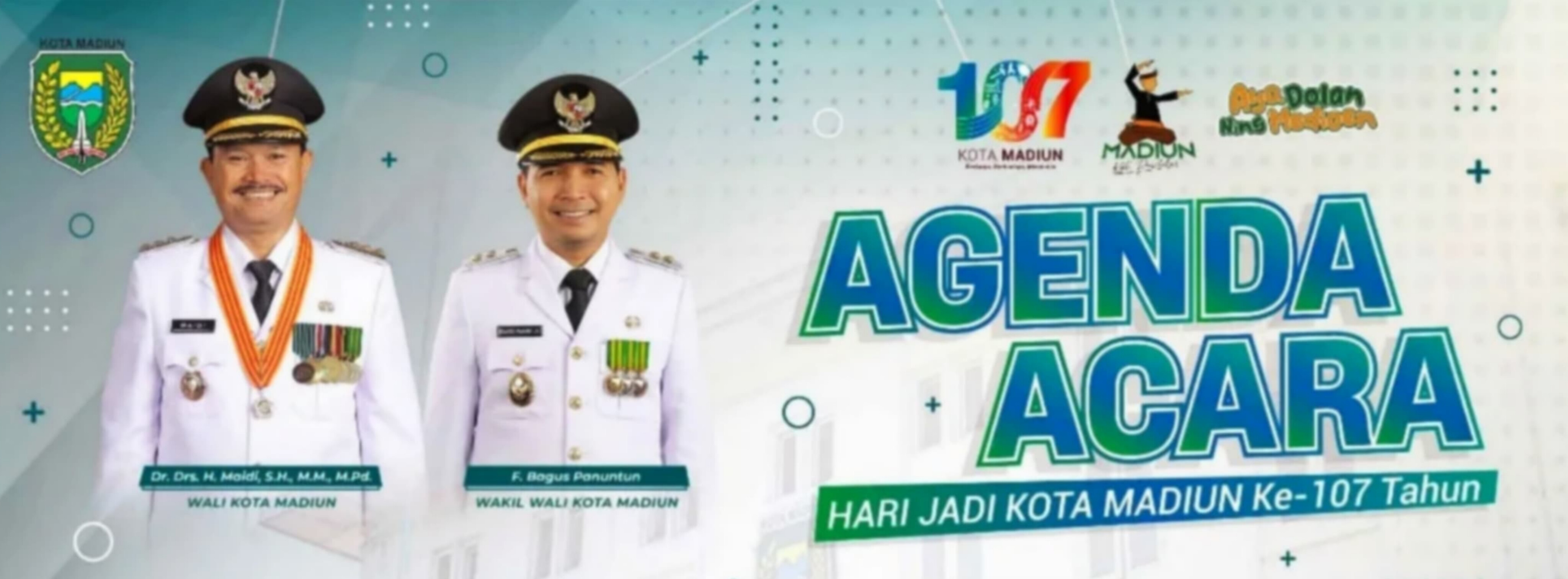 Pemerintah Kota Madiun menyiapkan serangkaian acara untuk memeriahkan Hari Jadi ke-107 tahun ini. FOTO: Disbudparpora Kota Madiun