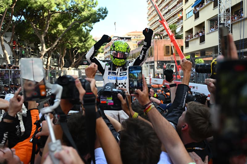 Lando Norris menangi F1 GP Monaco 2025.