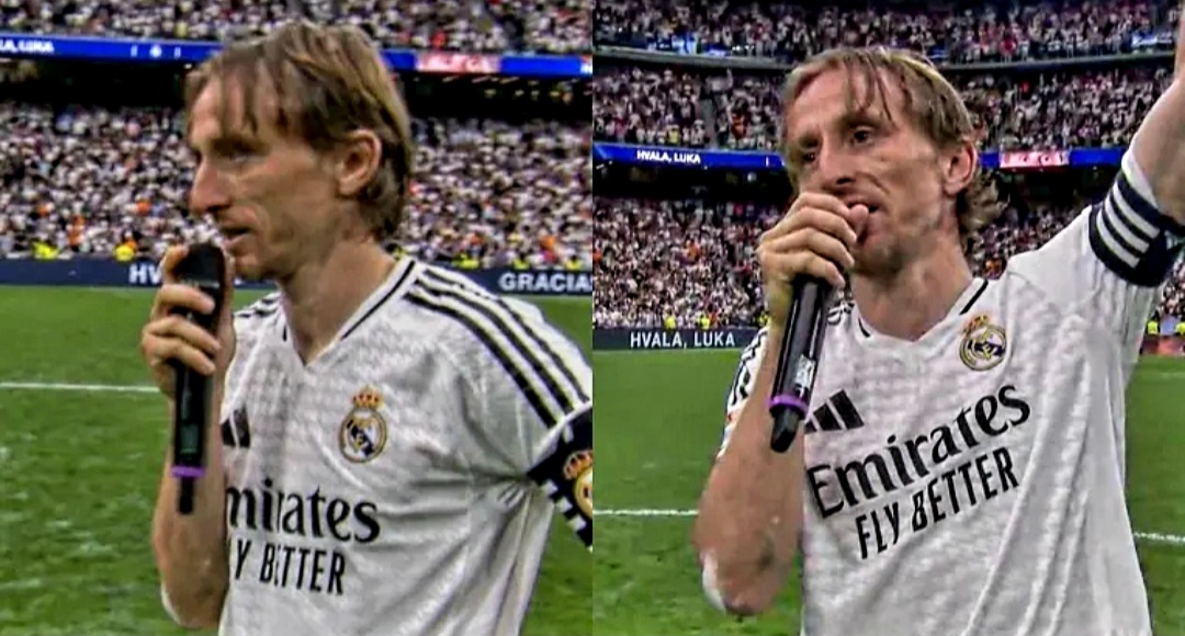 Pidato perpisahan Luka Modric yang emosional jadi momen tak terlupakan di Bernabeu.