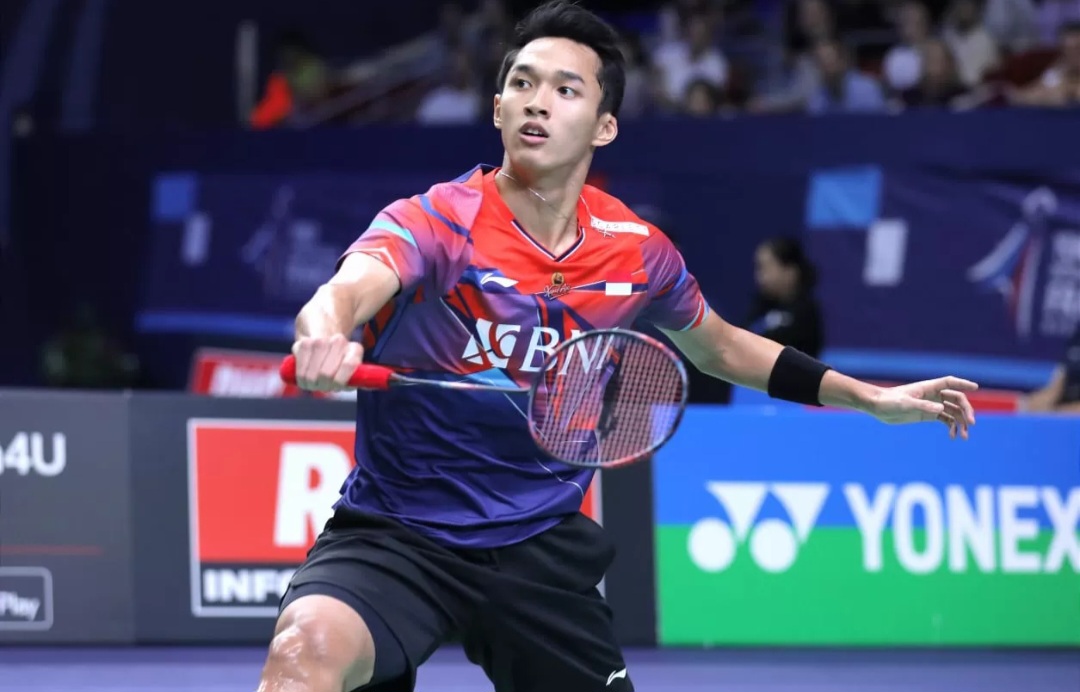 Jonatan Christie menang.