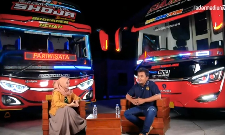 Ki Agus Muhammad Syidik, pendiri STJ saat Obral Obrol dengan Jawa Pos TV Madiun.