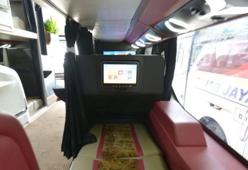 Rekomendasi sleeper bus untuk keluarga.