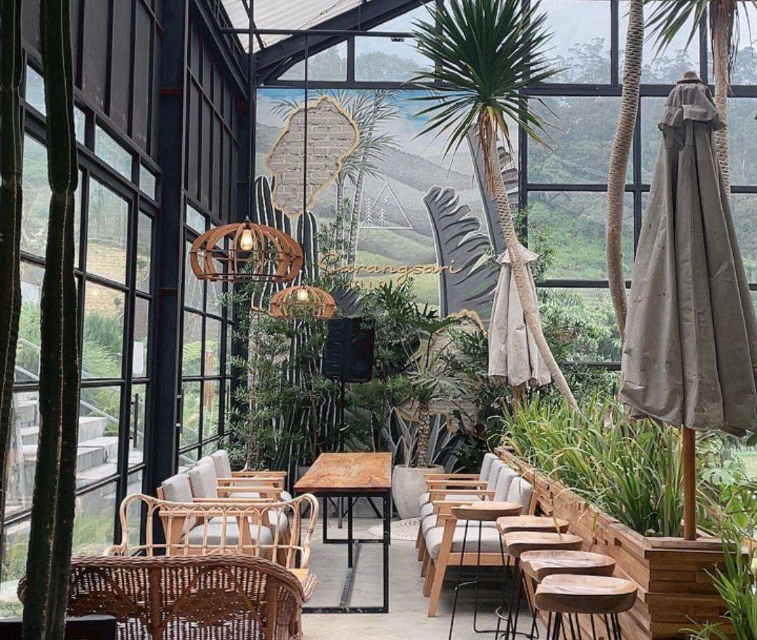Ilustrasi Cafe & Resort Sarangsari Hills