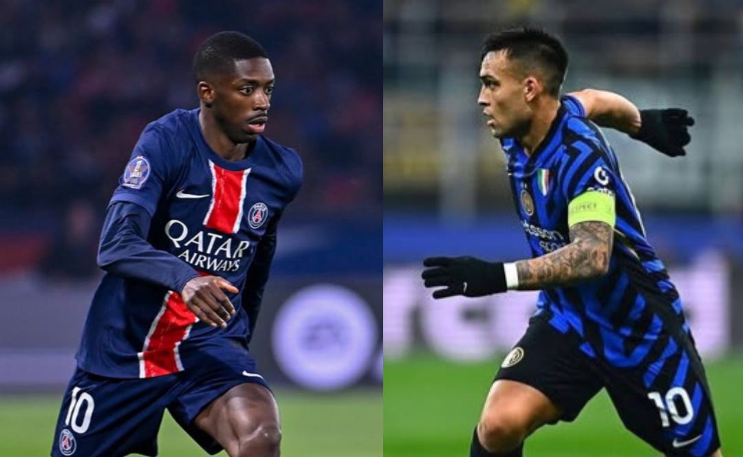 Ousmane Dembele vs Lautaro Martinez.