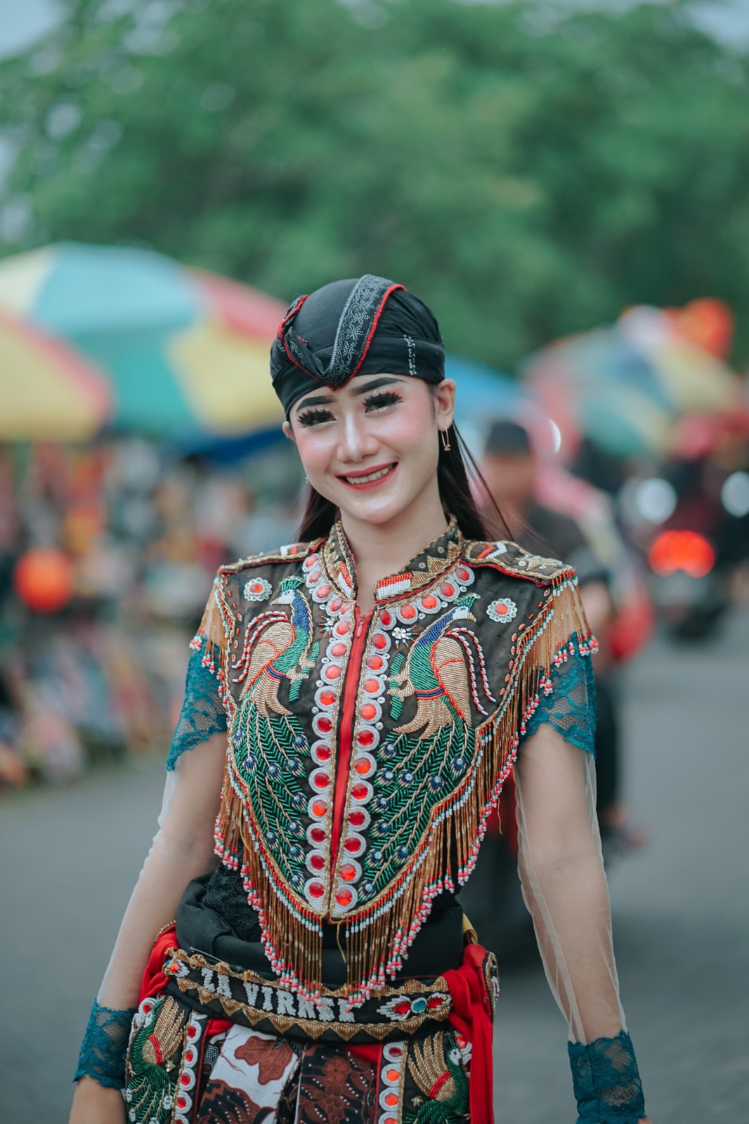 Zavirrel Daffa Ariansyah, gadis asal Ponorogo, sukses meniti karier dari dunia modeling hingga seni tari tradisional. FOTO: ISTIMEWA