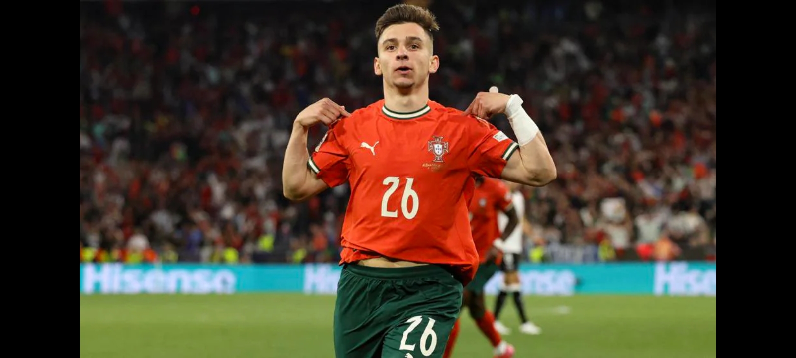 Fransisco Conceicao jadi pahlawan Portugal usai mengalahkan Jerman di Semifinal UEFA Nations League.