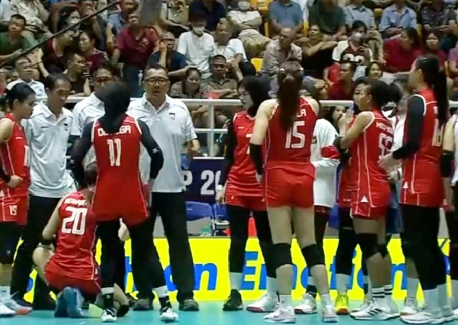 Indonesia kalah 2-3.
